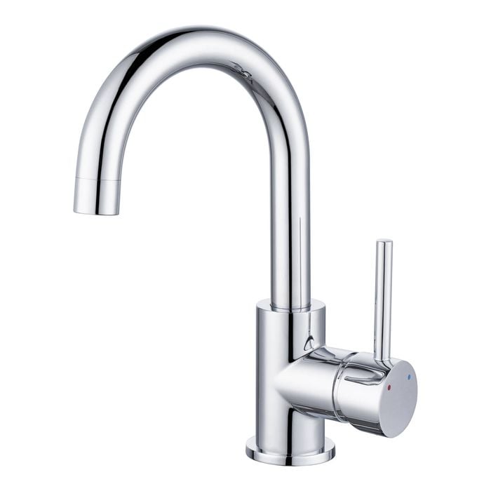 Estilo 35mm Chrome Side Lever Basin Mixer