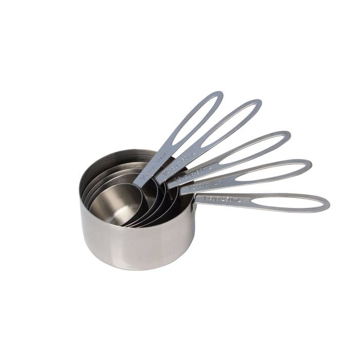 5pc Cuisena Stainless Steel Measuring Cups Baking Utensil Set