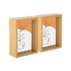 Nicola Spring 3d Deep Box Photo Frames - 5 X 7" - Pack Of 2