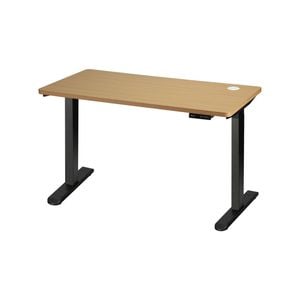 Oikiture Electric Standing Desk Dual Motor 150cm OAK Tabletop