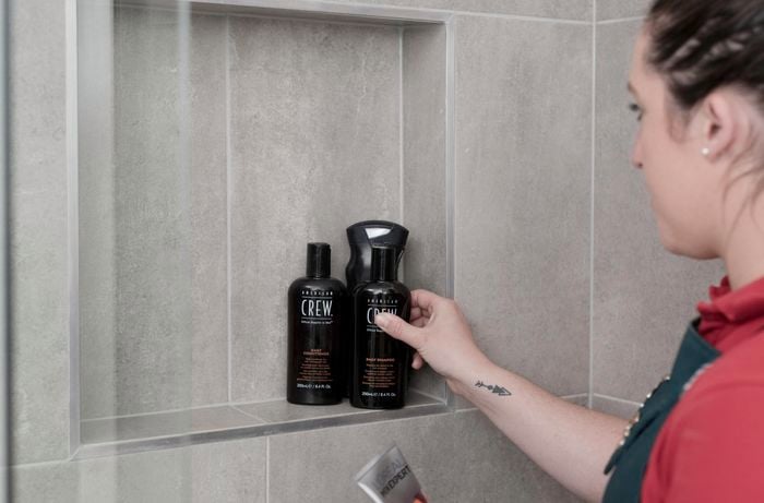 remove products from shower