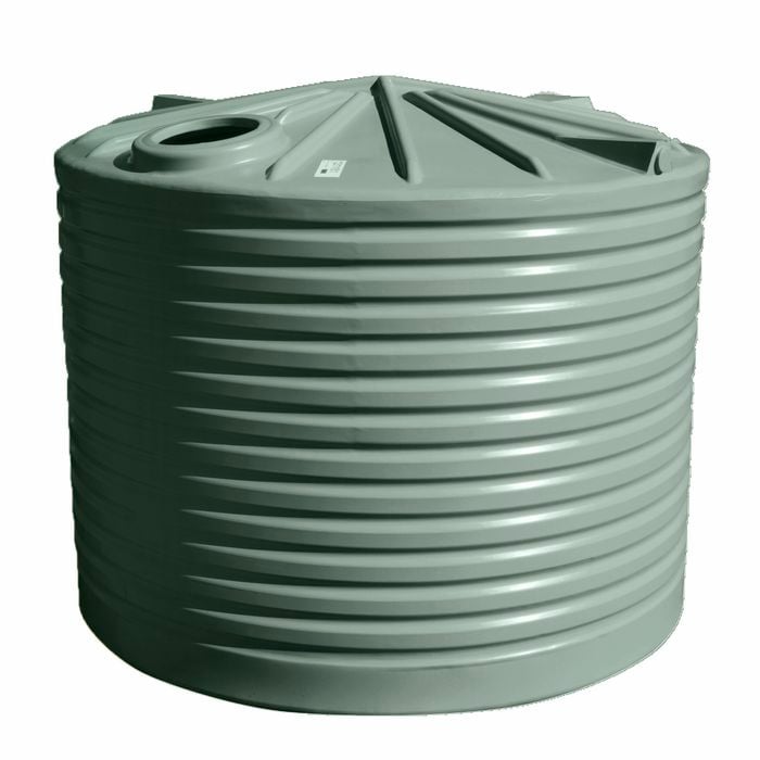 Clark Tanks 10000L Round Poly Water Tank - Rivergum