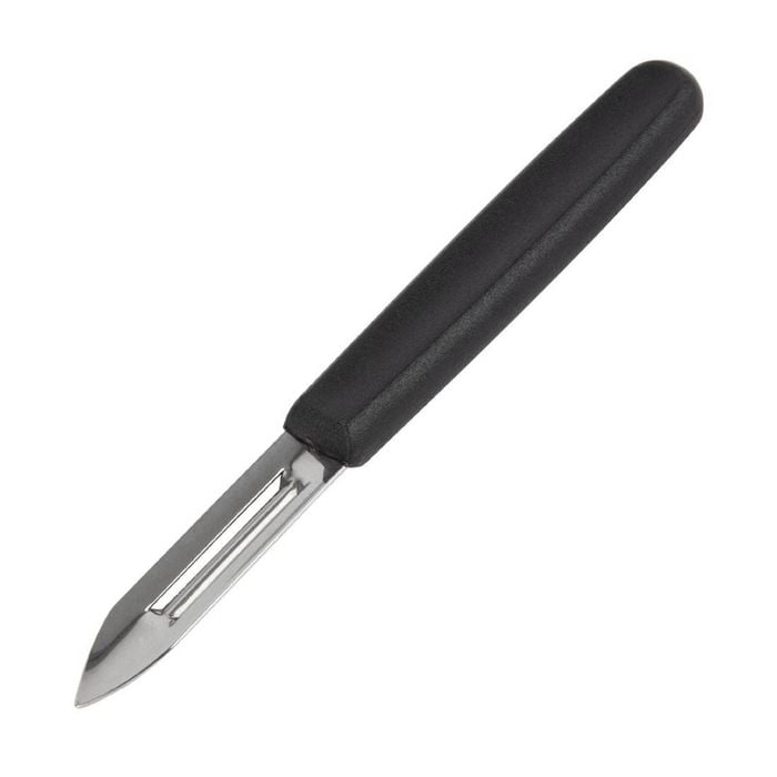 Vogue Vegetable Peeler Stainless Steel Double Sided Blade 153mm Commercial Kitchen Prep Tool