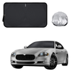 Front Windscreen Sun Shade for Maserati Quattroporte 2013 - Current - Standard 150 x 85 cm - Black