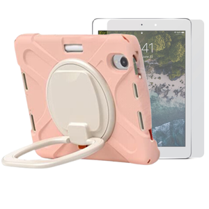 StylePro iPad 10 Combo Tough Shockproof Kids Case With Rotating Stand And Screen Protector For iPad 10th Generation