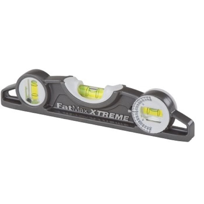 Stanley FatMax 3 Vial Torpedo Spirit Level