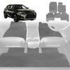 6D Diamond Car Floor Mats for Lexus UX 2021-Current-Full Set-Grey-Outback GT