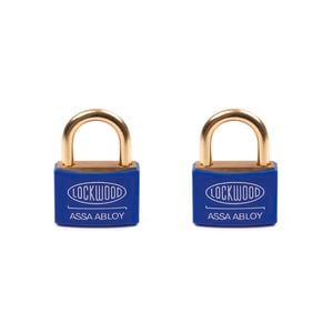 Lockwood 40mm Body 23mm Shackle Opening 110 Series Padlock - Twin Pack