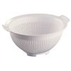 Araven Polypropylene Colander Durable Kitchen Utensil White 280mm