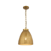 Telbix Aydin Vintage Pendant Hanging Lamp Light Metal Antique Brass Antique