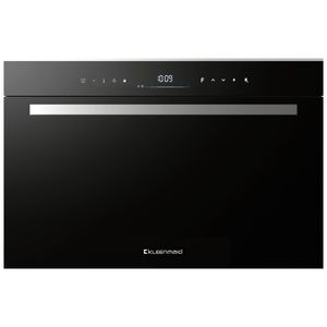 Kleenmaid 90cm Black Glass 128L Multifunction Oven