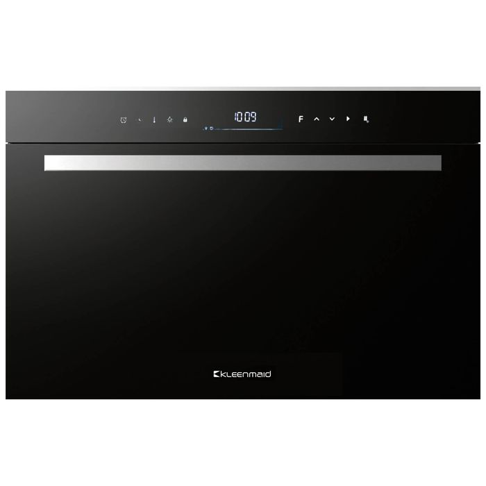 Kleenmaid 90cm Black Glass 128L Multifunction Oven