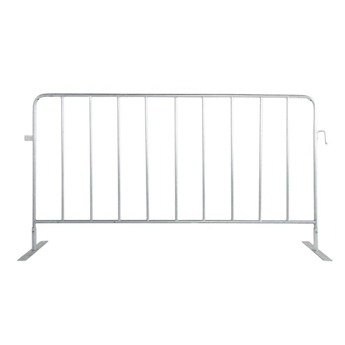 Rapid Temporary Fence Crowd Control Barrier Galvanised - 10 Pack