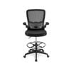 Costway Swivel Office Chair w/Flip-Up Armrest & Footrest