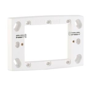 Deta Shallow Mounting Block 14mm White - Single Pack