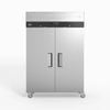 Ag 1000 Litre Upright Double Stainless Steel Door Freezer Gnx1000bt