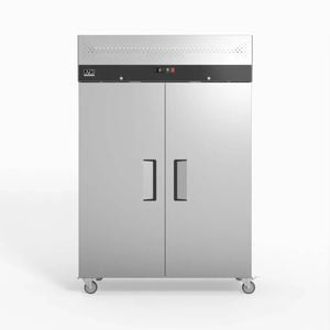Ag 1000 Litre Upright Double Stainless Steel Door Freezer Gnx1000bt