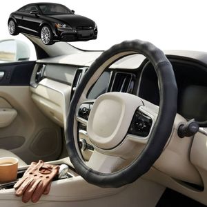 Australian Goose Steering Wheel Cover for Audi TT TTS TTRS 2014 - Current (Coupe) Circle Black