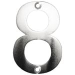 Sandleford 60mm Stainless Steel Numeral 8