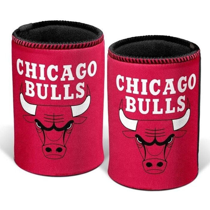 NBA Stubby Can Cooler - Chicago Bulls - Rubber Base - Single