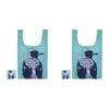 2PK Ashdene Plastic 64x36cm Modern Birds Wren Shopping Bag