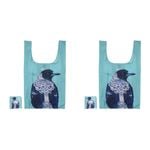 2PK Ashdene Plastic 64x36cm Modern Birds Wren Shopping Bag