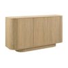 Yves Buffet Sideboard Storage Cabinet 3 Doors Oak
