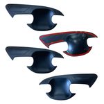 Door Handles Bowl Inserts Cover for Ford Ranger 2011-2022 Matt Black protector