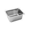 SOGA Gastronorm GN Pan 1/2 Stainless Steel Tray 15cm Deep