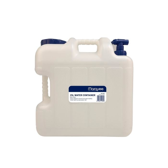Marquee 25L Water Container With Tap