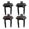 4-Pack SWAN Ignition Coils for Mercedes Benz C63 E63 G63 AMG G500 G550 2013+ 4.0L Twin Turbo
