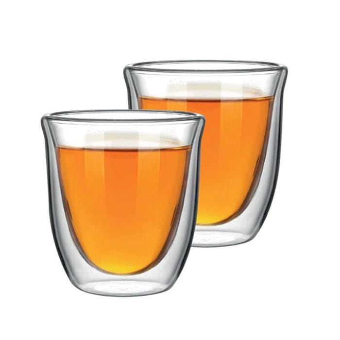 Bialetti Double Wall Firenze Glasses - 200ml x 2