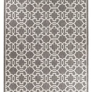 Long Island 208 W71e 120x170 Brown Cream Rug