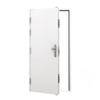 Lathams 2050 x 920 x 50 mm  - LHO - Surfmist White Steel Security Door and Frame