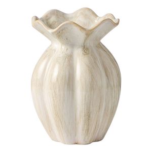 Ecology Dune Ceramic Vase 23.5cm Toffee