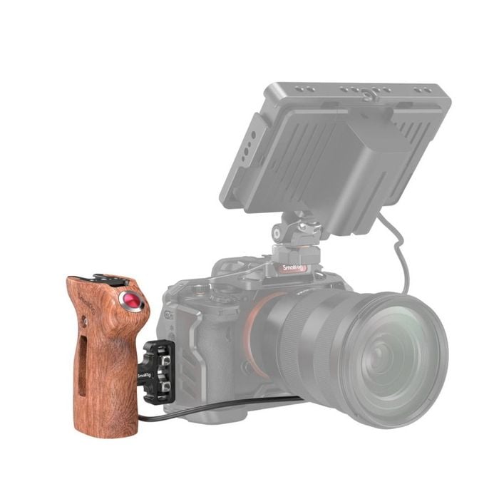 Smallrig Threaded Side Handle With Record Start/stop Remote Trigger
