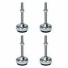Richmond 30mm x M6 Steel Fixed Levelling Feet - 4 Pack