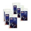 6x 3pc AFL Dart Flights Fremantle Dockers Team Design Metronic Pack England Made