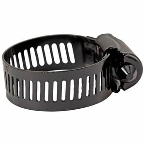 Deks 17-32mm Black Marine Grade 316 Stainless Steel Hose Clamp