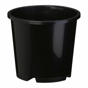 IP Plastics 1.3L (14cm) Round Pot Black