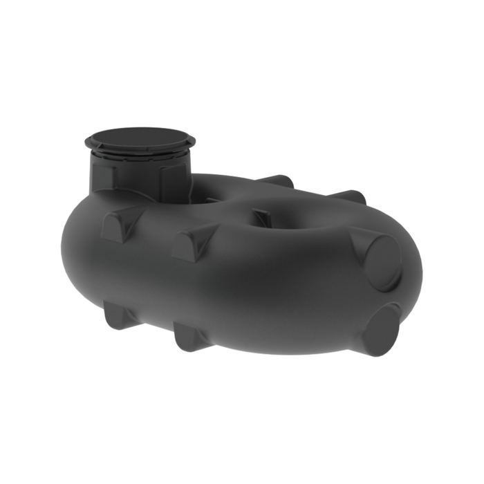 Melro Tanks 2000L Black Underground 2500 Poly Water Tank
