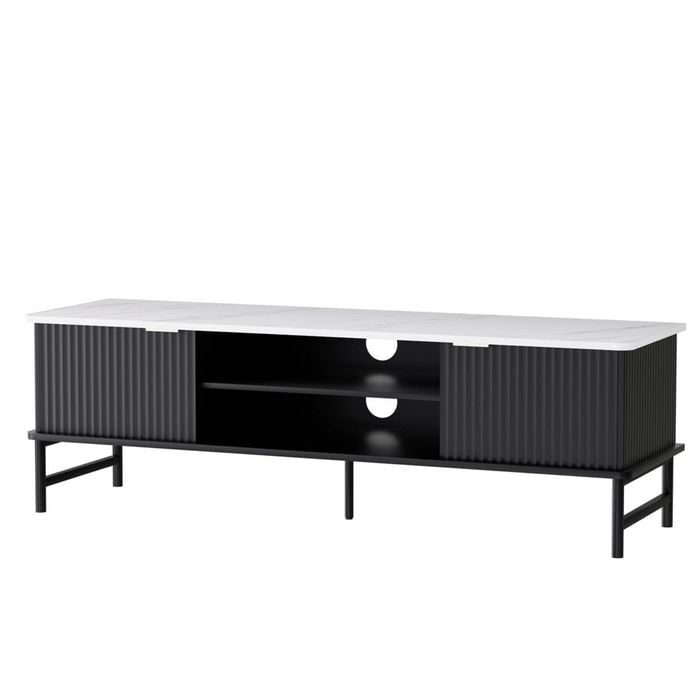Artiss TV Unit Black 140cm