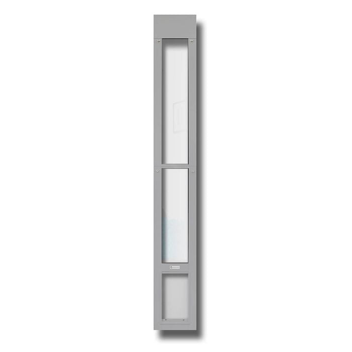 La Luna Pet Care - Small - Silver - Folding Patio Pet Door Insert