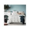 Gioia Casa Vintage Washed Cotton King Bed Quilt Cover Set - White