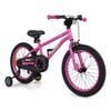 Costway 46cm Kids Bike Adjustable Bicycle W/removable Training Wheels Pink