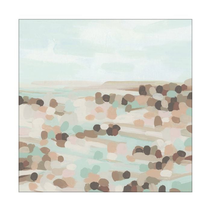 Artey | Pastel Mint Vista II - Stretched Canvas - Stretched Canvas - 120 x 120cm