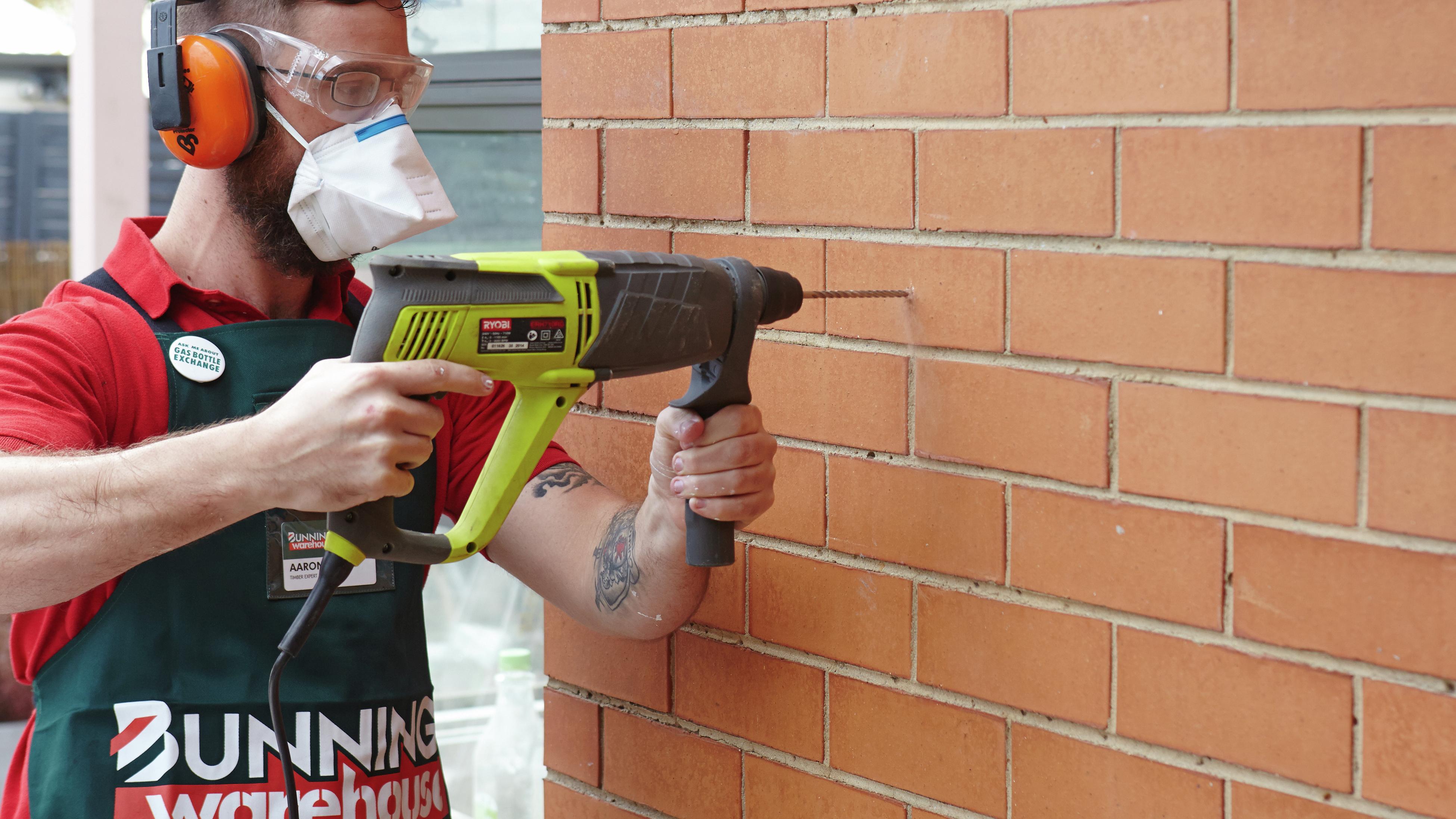 How To Drill Into Bricks Bunnings Australia