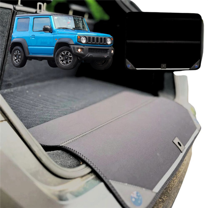 Rear Cargo Boot Bumper Protector for Suzuki Jimny 1981 - 1998 (SJ30/SJ40/JA/JB) - XL (98 x 55) - Black