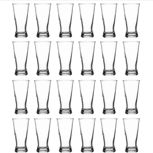 Crown Pilsner Beer Glasses 200ml | Set Of 24