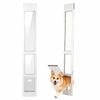 Advwin 210 x 37.5cm Aluminum Pet Door For Patio And Sliding Doors Adjustable Height